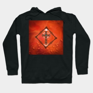 Elegant celtic cross Hoodie